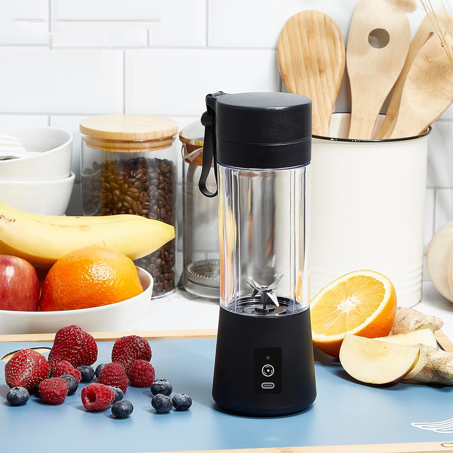 Kitchen Appliances In - Liquidificador Portátil Recarregável USB 380ml com