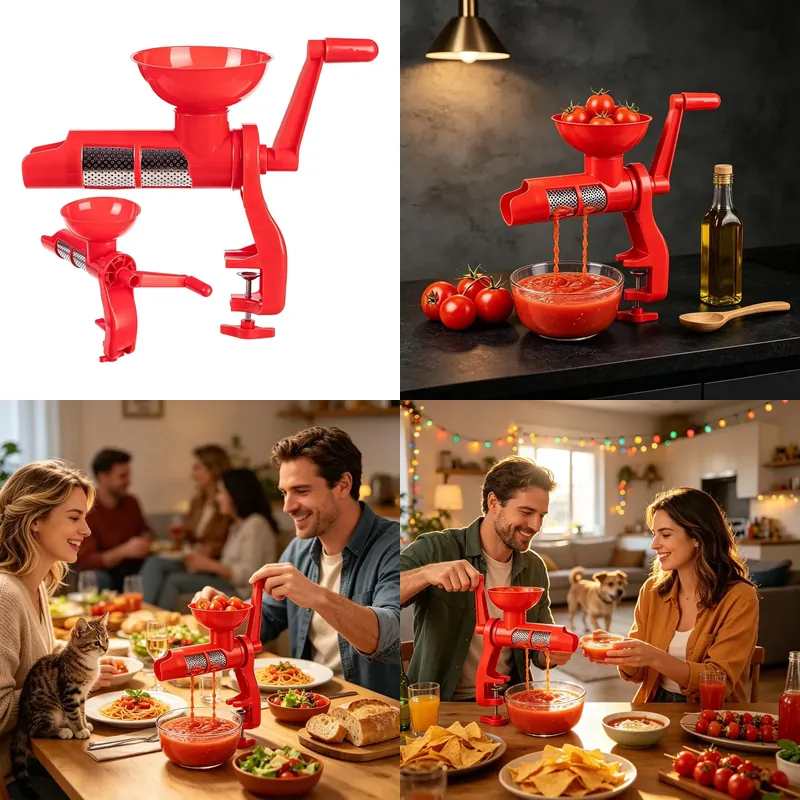 Juicer - Espremedor de Tomate Manual com Filtro,