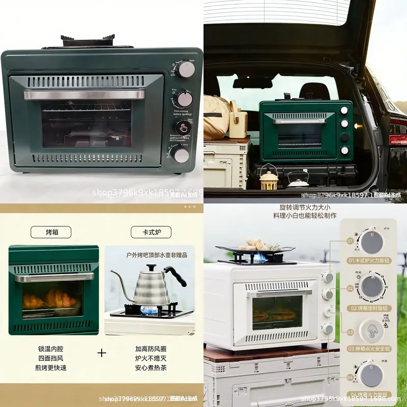 Air Fryer - 2026for 2026 Forno Elétrico Portátil 12V,