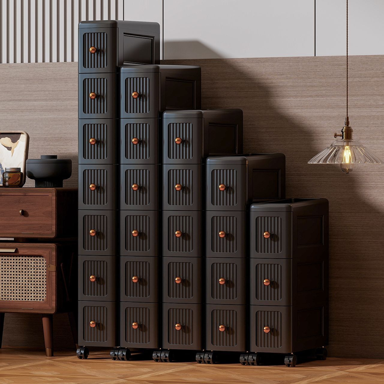 Kitchen Appliances Cabinet - Armário de Armazenamento com Gavetas de