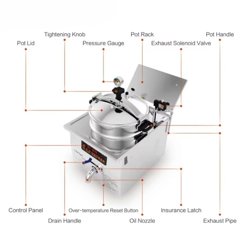 Fritadeira Industrial Contínua - Air Fryer avaliação e preço