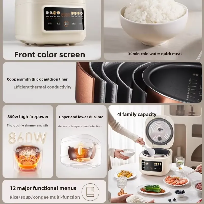 Panela de Arroz 4L 2026 para J - Rice Cooker avaliação e preço