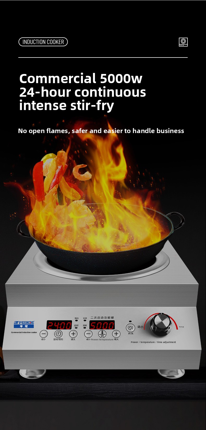 Fogão de Indução Comercial 220 - Induction Cooktop Portable avaliação e preço
