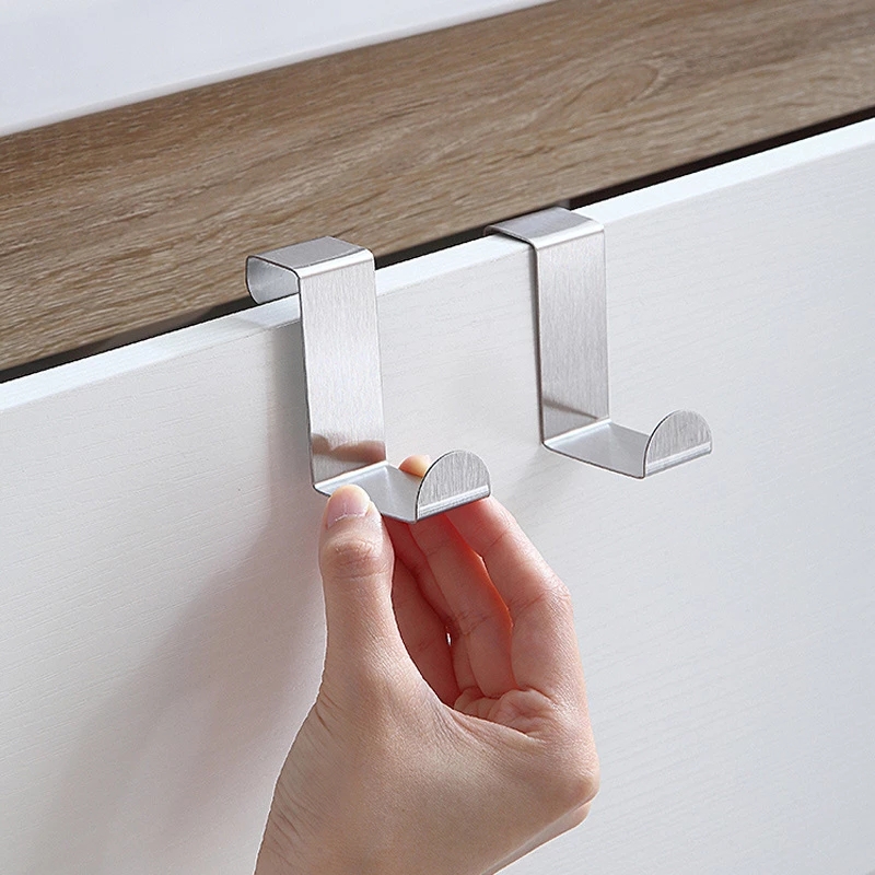 Ganchos reversíveis de aço ino - Kitchen Appliances Cabinet avaliação e preço