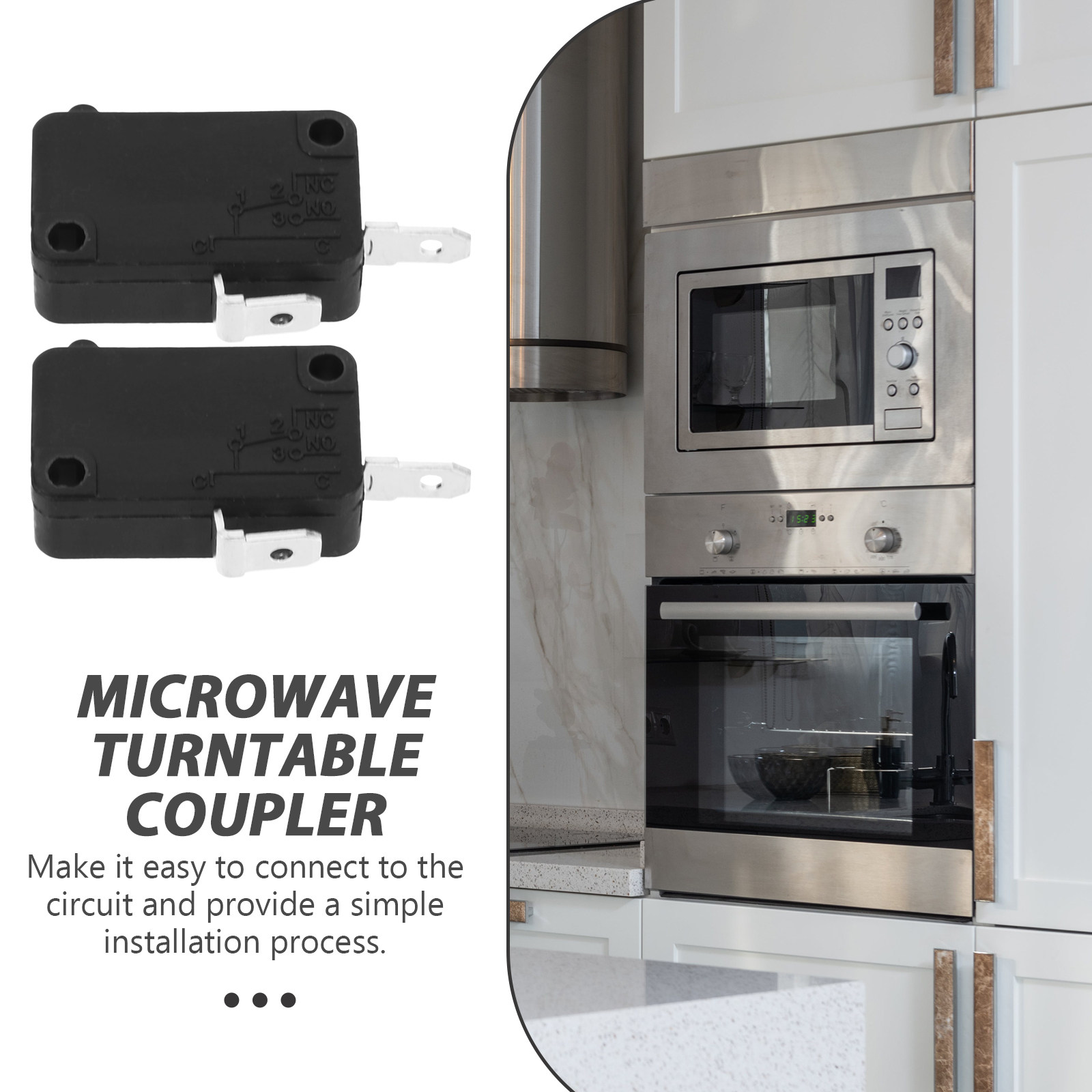 2 unidades de microinterruptor - Microwave Oven avaliação e preço