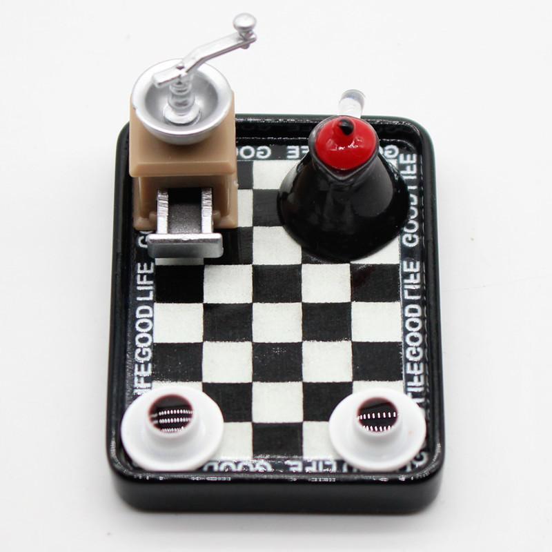 Casa de bonecas em miniatura c - Coffee Maker avaliação e preço