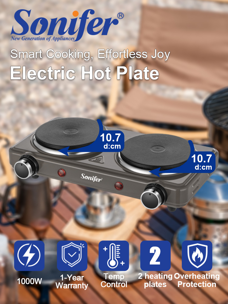 Fogão Elétrico de Duas Bocas S - Induction Cooktop Portable avaliação e preço
