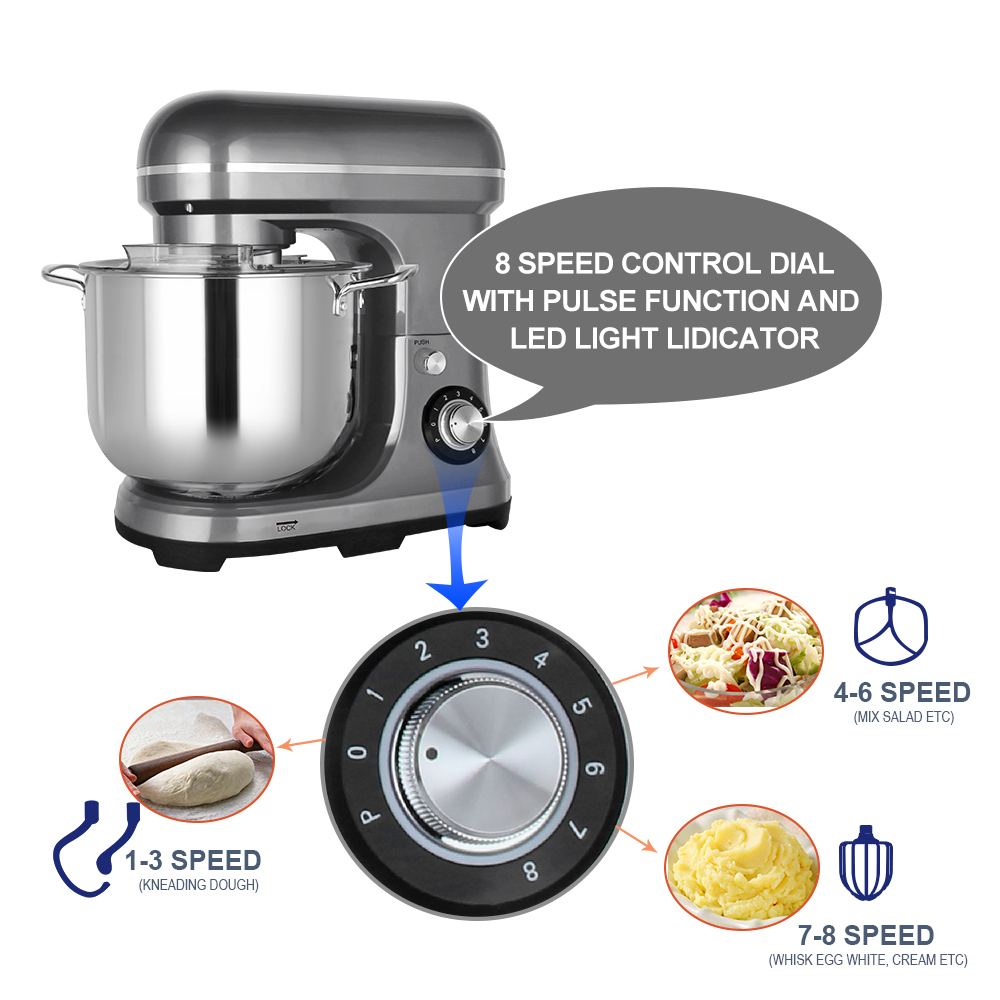 Novo misturador de suporte fun - Stand Mixer avaliação e preço