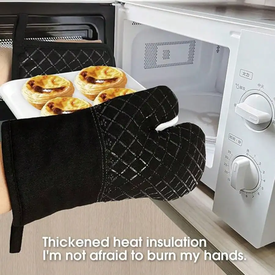 4 luvas de silicone para forno - Microwave Oven avaliação e preço