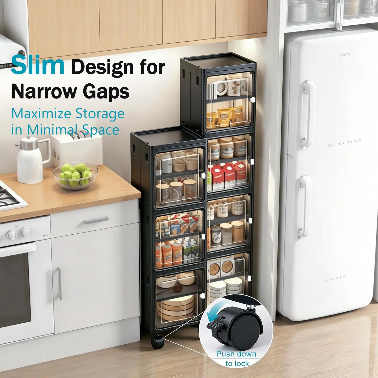 Armário de Armazenamento Estre - Kitchen Appliances Cabinet avaliação e preço