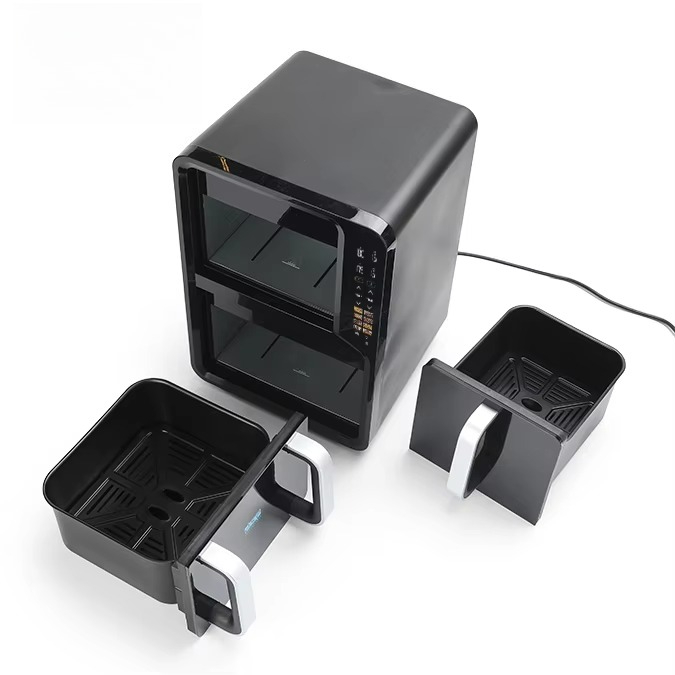 Fritadeira de ar com duas câma - Air Fryer avaliação e preço