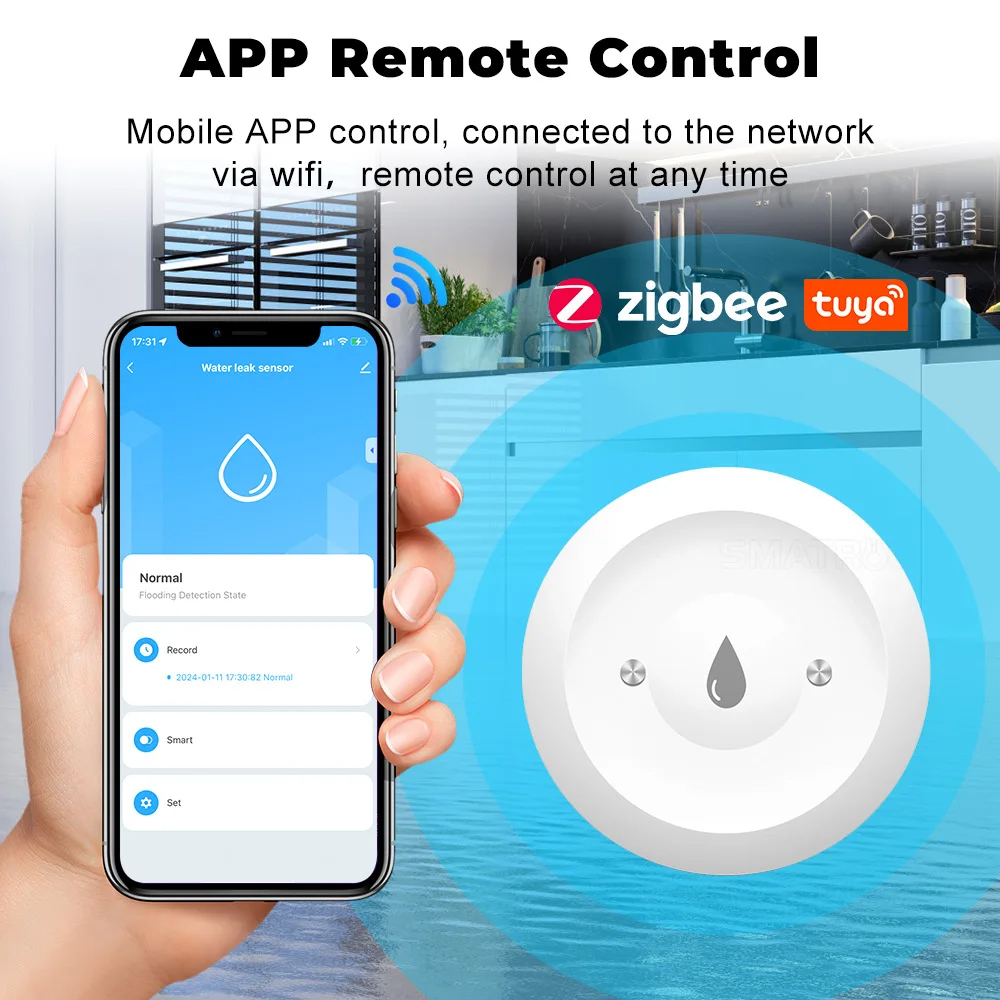Tuya zigbee inteligente sensor - Kitchen Appliances Video avaliação e preço