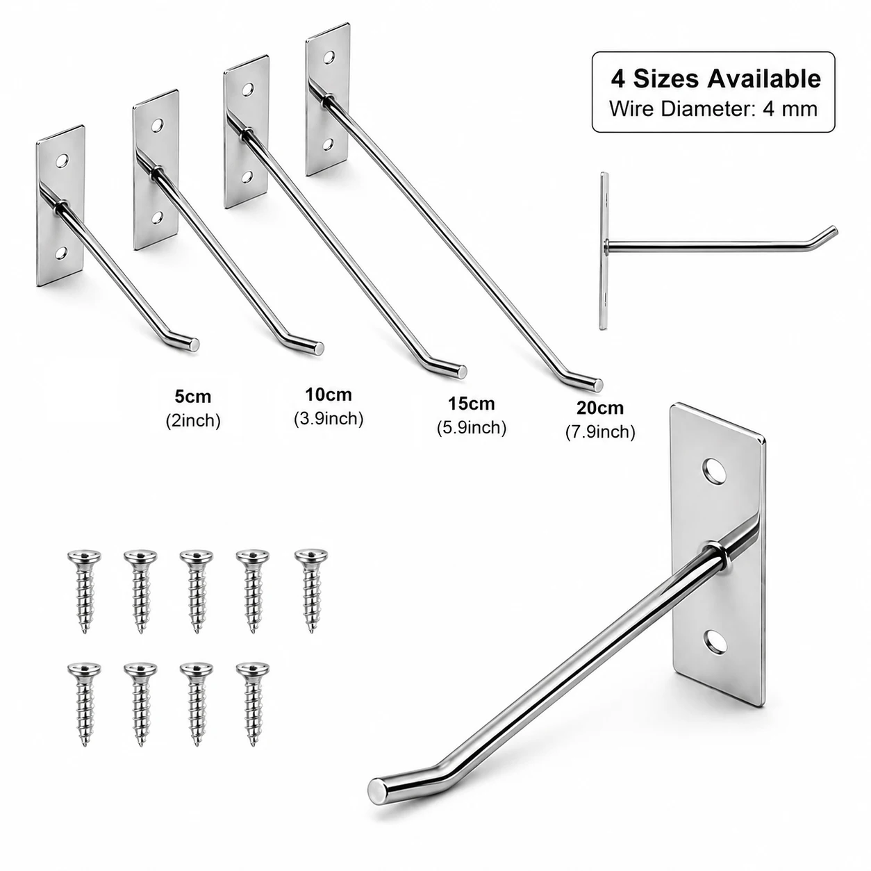 Ganchos de Parede com Parafuso - Kitchen Appliances Cabinet avaliação e preço