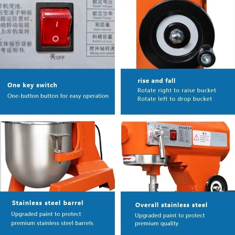 Batedeira Elétrica de 30L para - Stand Mixer avaliação e preço