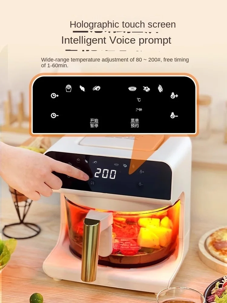 Nova Fritadeira de Ar com Vidr - Air Fryer avaliação e preço