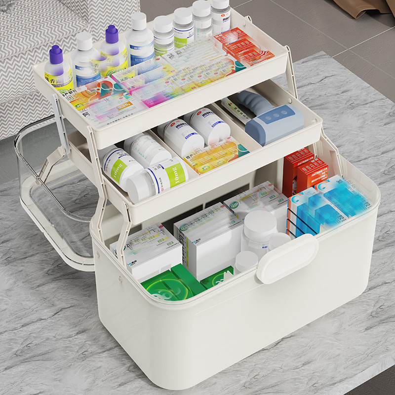 Caixa Organizadora de Medicame - Kitchen Appliances Cabinet avaliação e preço