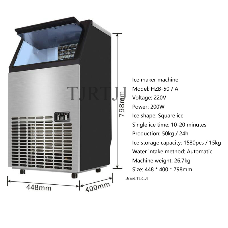 Máquina de gelo 110V 220V, máq - Coffee Maker avaliação e preço